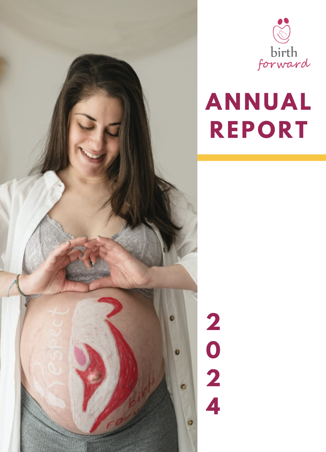 Birth Forward Annual Report 2024 cover